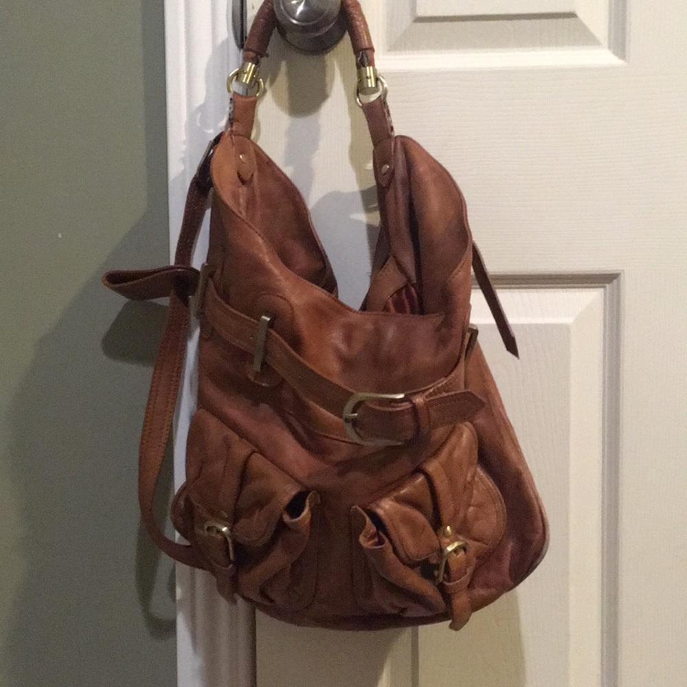 Sabina New York Leather Satchel
